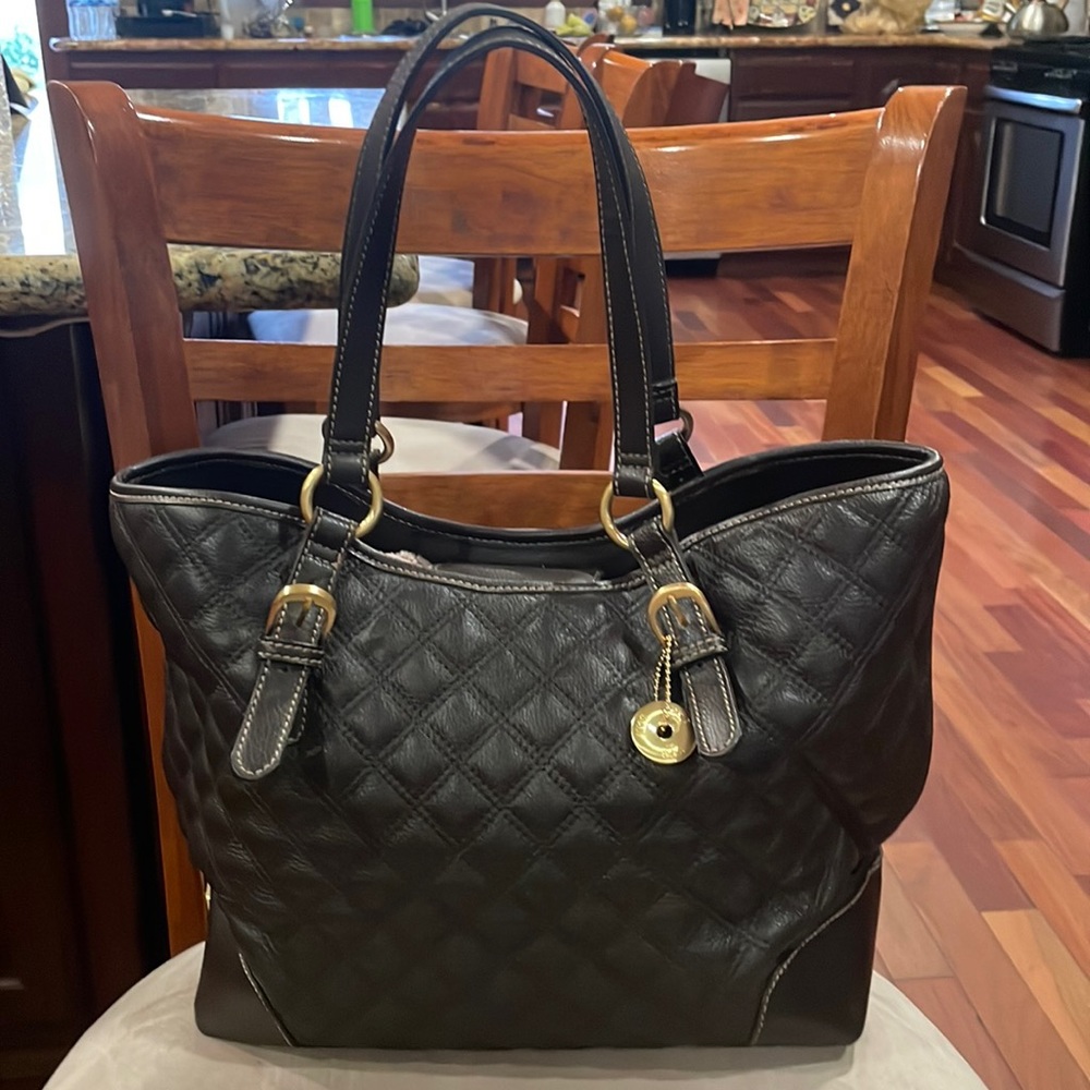 The SAK Large Quilt Tote Brown
